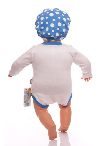 Блакитний демісезонний повзунки, боді та шапка для хлопчика трикотажні chef блакитні 62 см (33350) BABYKROHA