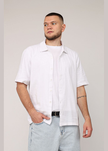 Сорочка з коротким рукавом чоловіча колір білий CB-00275664 COSPLAY (330259843)