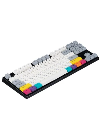 Клавіатура (A92A024F8A5A17A007) Varmilo APT87 CMYK K-Prestige Silent Wireless White Led UA (396100645)