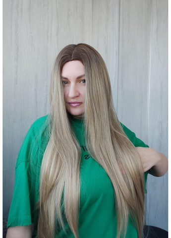 Парик длинный ровный без челки русый (LCI9162-3) No Brand (355802164)