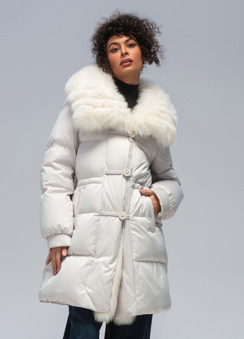 Молочный зимний Пуховик Vo-tarun