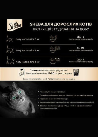 Влажный корм для кошек Nature's Collection с курицей, льняным маслом и томатами, в соусе, 85 г 🍗 Sheba (340959912)
