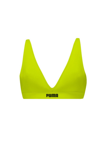 Зелёный топ women's short top Puma