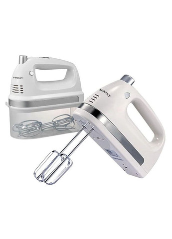 Ручний електричний міксер SK-6631 із насадками для замішування крутого тіста 5 режимів 300 Вт Sokany (297331024)
