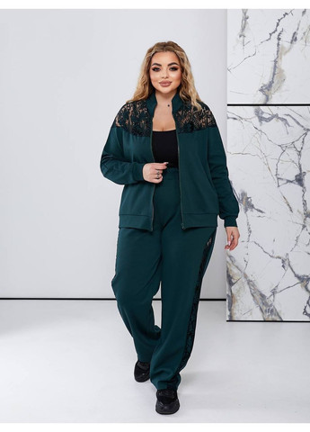 Костюм 2-ка з мереживними вставками — ЗАМІРИ В ОПИСІ DK/DL Мода без кордонів (372898346)