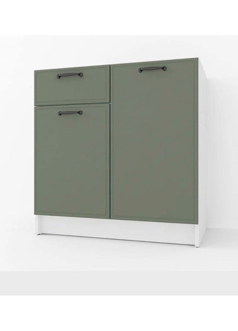 Тумба низ з шухлядою та полицями (без стільниці), шафа підлогова для кухні, меблі кухонні, нижний модуль 800 мм С-065 No Brand (371910224)