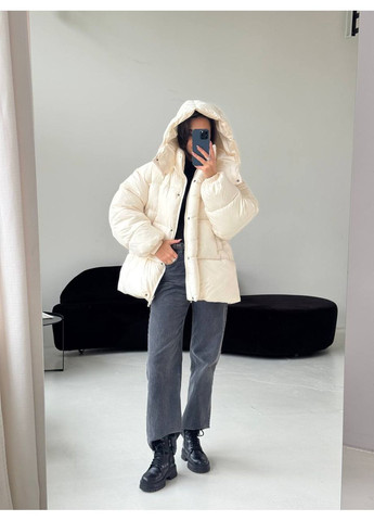 Молочный зимний Пуховик Україна