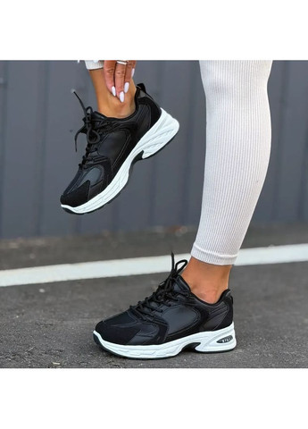 Жіночі кросівки демісезонні (N320-2) 38 Stilli чорно-білі демісезони (363553754)