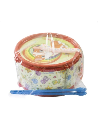 Детский музыкальный барабан с двумя палочками Colorplast (391668674)