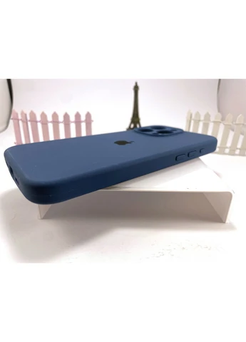 Чохол для Iphone 15 Pro Max (NAVY BLUE), силікон чохол на АйФОН 15 ПРО МАКС синій Silicone Case (396507936)