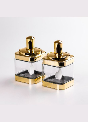 Банки для сыпучих продуктов набор из 2 шт с крышкой и ложкой TS Kitchen (315637657)