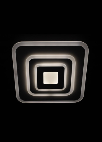 Современный квадратный потолочный светильник LED для комнаты кухни ванной 26210 Белый 5х35х35 см. Sunnysky (364770525)