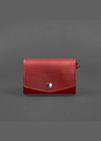 Жіноча шкіряна монетниця з клапаном 1.0 червоний (A-027471) BlankNote (341307517)
