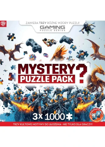 Пазл Mystery Puzzle Pack V1 3x1000 ел., 3 шт випадково GoodLoot (387368739)