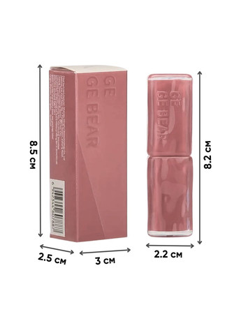 Помада увлажняющая с глянцевым финишем GEGE BEAR №05, 3.8 г, нюдово-бежевая China (356130079)