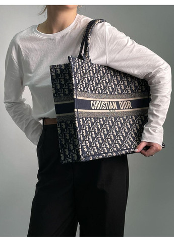 Сумка жіноча Large Book Blue No Brand (362488719)