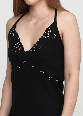 Чорна повсякденний сукня чорний а-силует Axel з орнаментом