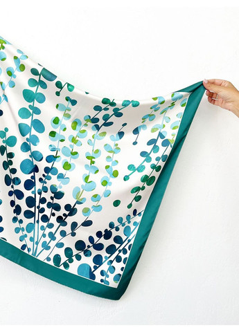 Жіноча хустинка з принтом Листя Presentville 7547 (361679300)