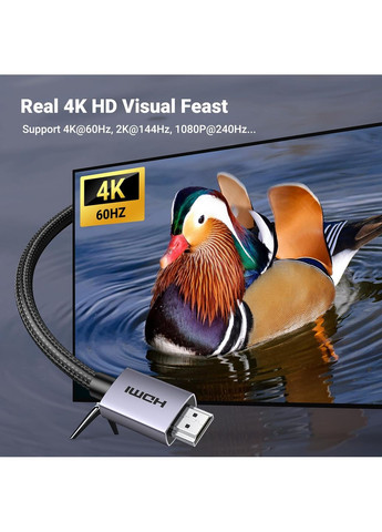 Кабель HDMI 4K Cable 1m (UGR-25297) Ugreen HD153 (369159725)