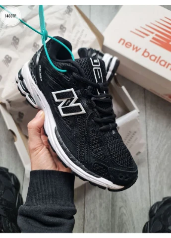 Белые демисезонные кроссовки мужские new balance 1906r black/white нью беланс 1906 белые No Brand