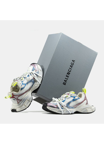 Кросівки жіночі Balenciaga 3XL Silver Multicolor | Баленціага 3XL срібні No Brand срібні демісезони (367086418)