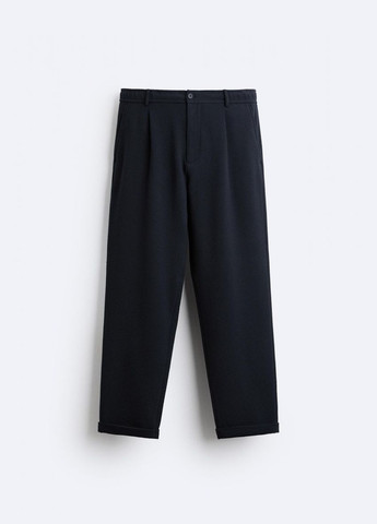 Штани Zara вільного крою балони 1659 740 NAVY BLUE (315825976)