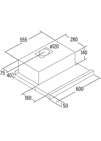 Витяжка TF-5260 WH CATA (322913373)