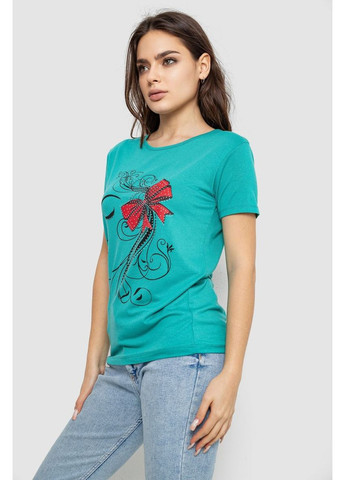 Футболка женская с принтом, 244R503 Ager - (369505655)