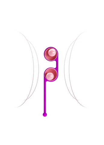 Вагінальні кульки Kegel Tighten Up Purple Pretty Love (402622963)
