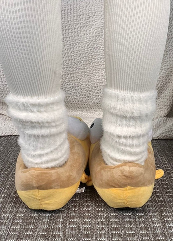 Плюшевые тапочки Гомер Симпсон унисекс противоскользящая подошва My Kigu (366874079)