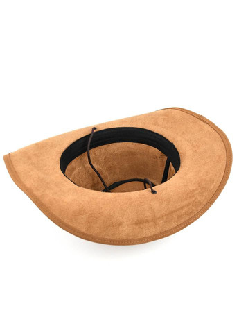 Классическая ковбойская шляпа ht-st1-rb3 из эко (веган) кожи нубук Bexhill (358052623)