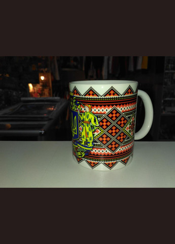 Чашка біла Україна (z1183) No Brand (326996366)