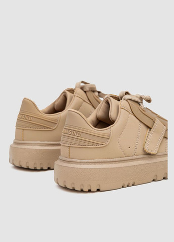 Бежеві кеди жіночі, колір пудровий, 248r126-8 Cubus