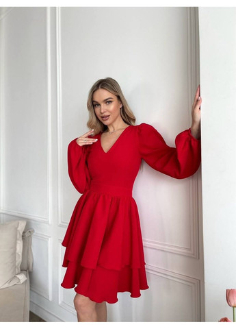 Червона сукня, колір червоний Fashion