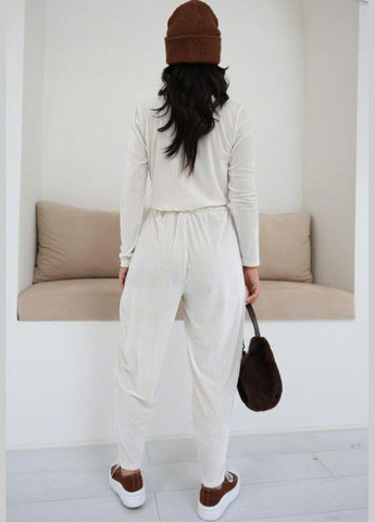 Вельветовий кроп топ з довгим рукавом Reyon (313448667)