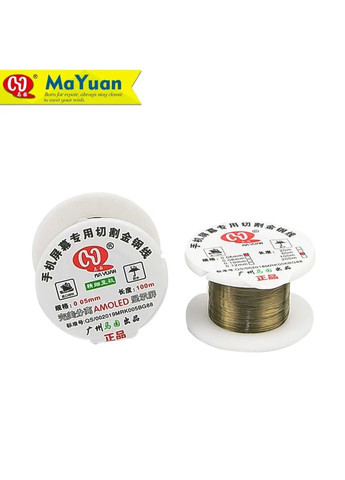 Дріт (струна) MY-100R для поділу дисплейних модулів 0,05мм / 100м MaYuan (326806557)