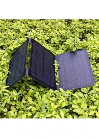 Портативное солнечное зарядное устройство SC15W (15W/5,3V/2.8Ah/2xUSB, IPX5) Soshine (370254457)