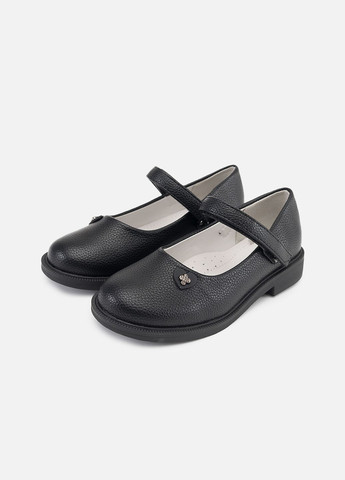 Черные туфли для девочки цвет черный цб-00253050 Yuki