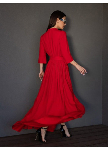 Червона повсякденний сукня issa pus 14013 червоний ISSA PLUS