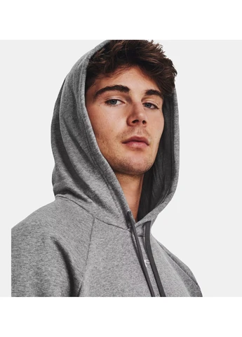Серая футболка-спортивный костюм rival fleece grey 1379768-025 для мужчин Under Armour
