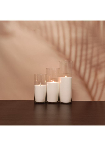 Насипні свічки No8 (3 свічки 26,31,38 см) Liliya Flowers (366026641)