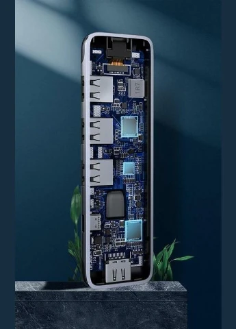 Конвертер адаптер CM285 USBC HUB to 3 USB 3.0 + HDMI хаб преобразователь Ugreen (307247546)
