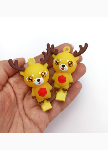 Новорічна шпилька для волосся Оленя 6 см ціна за 1 шт 345020 Finding (315799676)