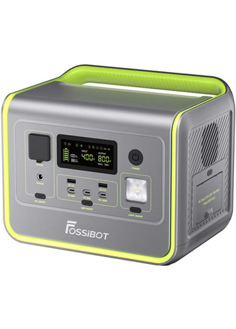 Зарядная станция F800 800Вт (512Вт/ч) LiFePO4, UPS, MPPT, USBC PD100 Вт Fossibot (314974062)