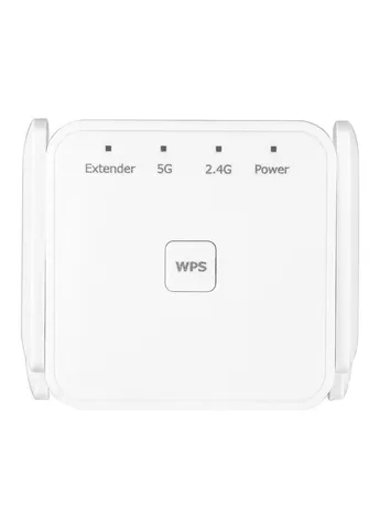 Wi-Fi підсилювач EasyIdea Wi-Fi Repeater Extender 2.4Ghz/5Ghz White No Brand (402238528)