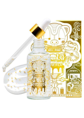 Elizavecca Эссенция для лица с частицами 24к золота Milky Piggy Hell-Pore Gold Essence 50ml (2-824920) — Крем, Южная Корея (369789229)