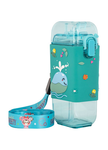 Поїльник тритановий з силіконовою трубочкою та ремінцем, 225 мл () Baby Team 5091 (331790683)