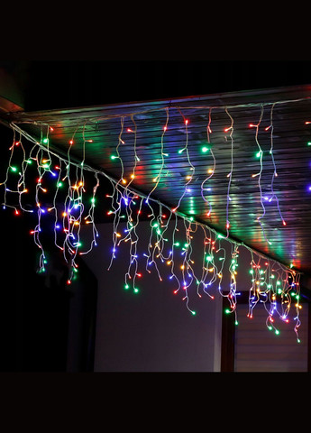 Гирлянда бахрома уличная (наружная) 12 м 300 LED Pilot CL307 Mix Springos (322062857)