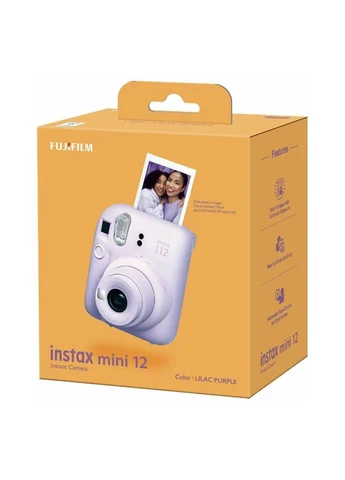 Набір камера Instax Mini 12, Фотопапір 50 шт, Чохол, Фотоальбом 108 фото Фіолетовий Fujifilm (329191766)