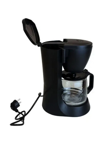 Кофеварка капельная с автоподогревом GDC12 со стеклянной колбой 1200 мл 700Вт Черный Grunhelm (351361295)